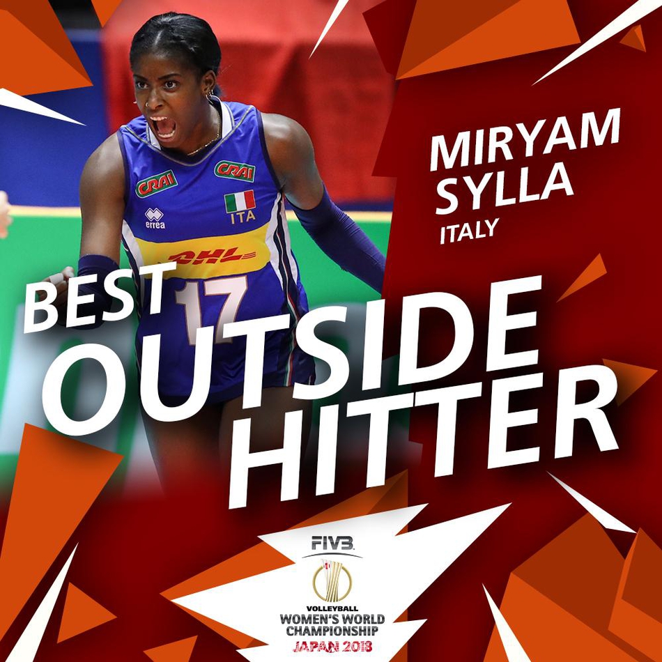 2018年女排世锦赛最佳阵容海报