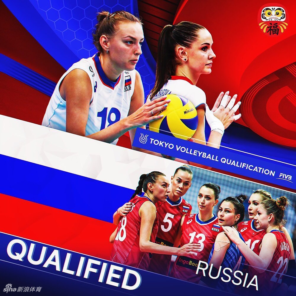 东京奥运会女排12强宣传海报