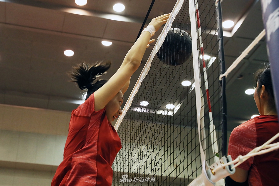 2019中国女排第一期训练图集