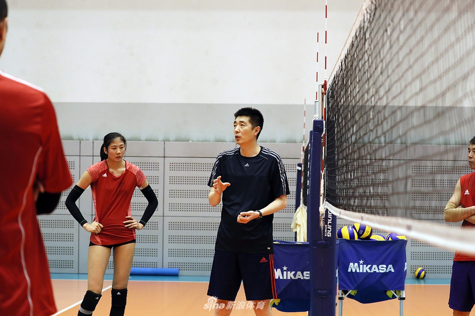 2019中国女排第一期训练图集