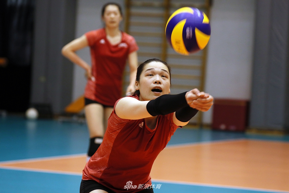 2019中国女排第一期训练图集