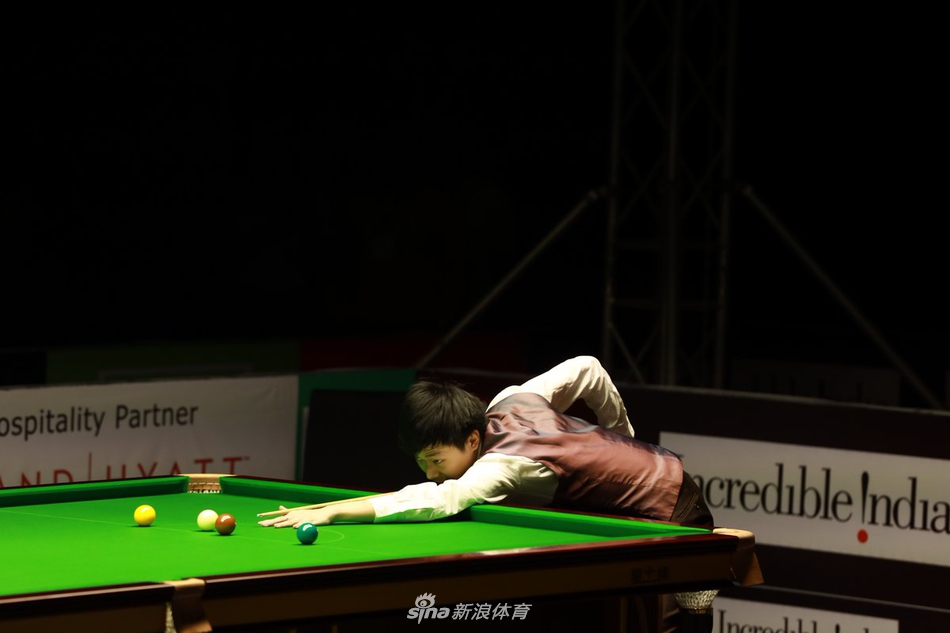 斯诺克印度公开赛吕昊天憾负夺亚