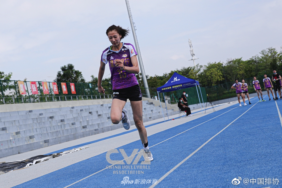 2020年女排全锦赛体能测试日