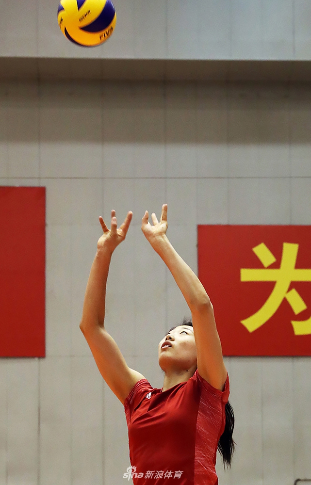 2019中国女排第一期训练图集