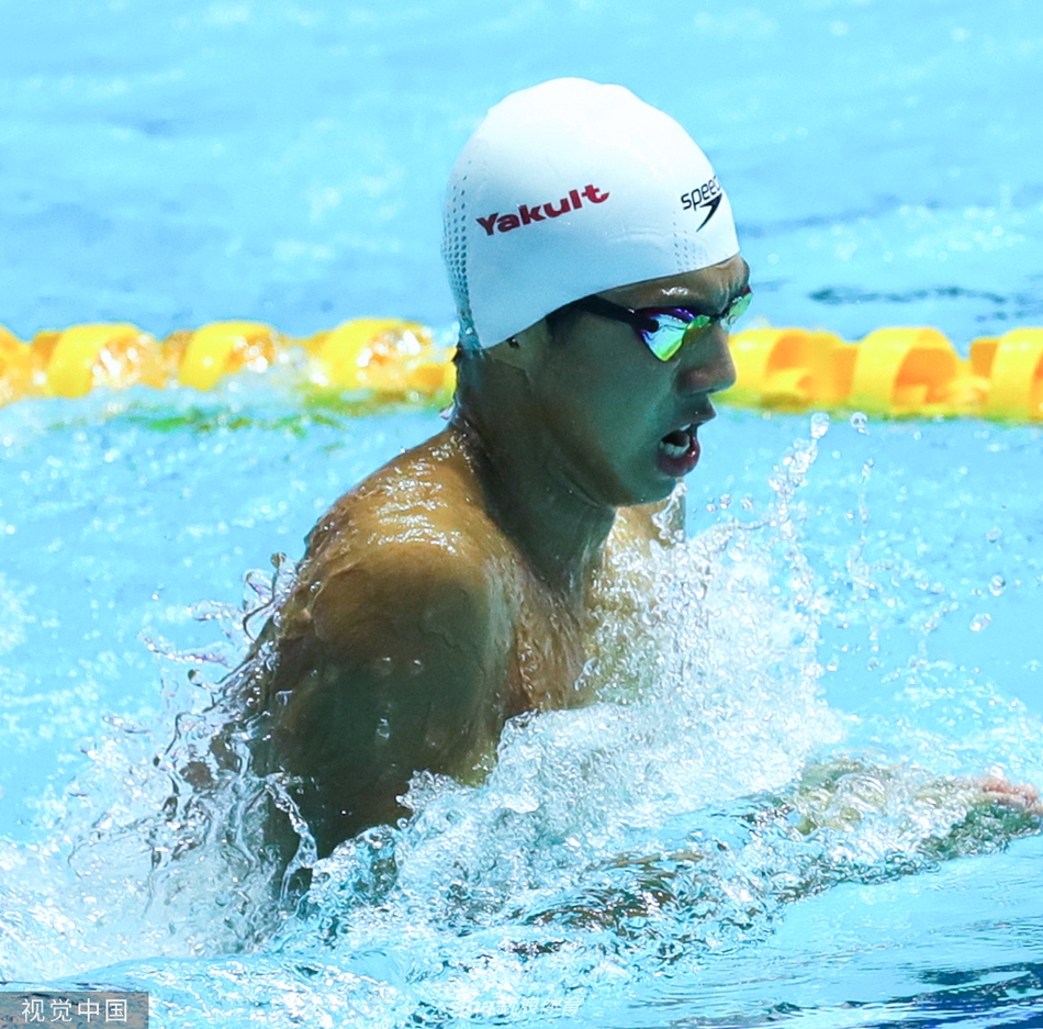 世锦赛100蛙皮蒂夺冠闫子贝第3