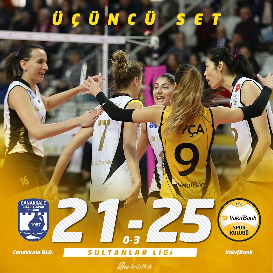 朱婷16分瓦基弗零封弱旅