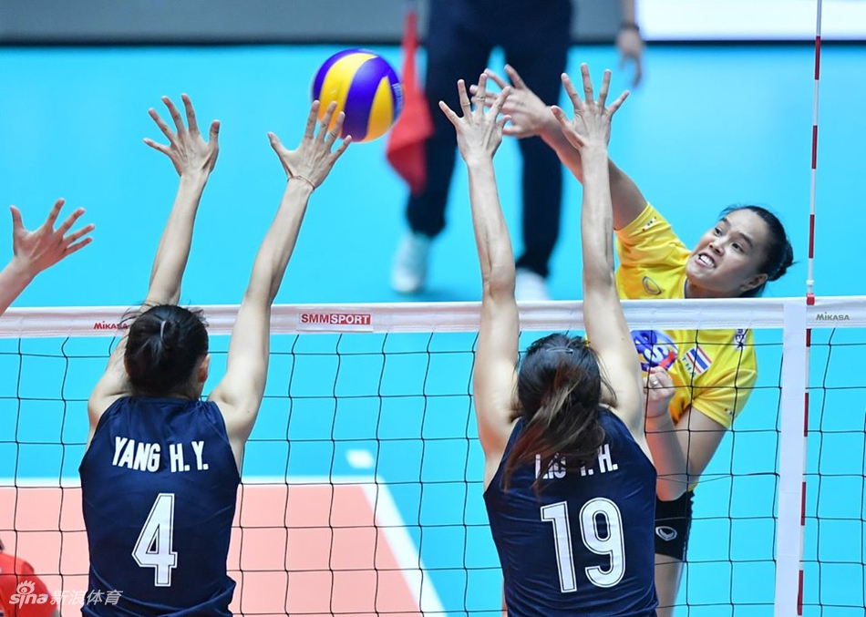 亚锦赛中国女排1-3泰国无缘决赛
