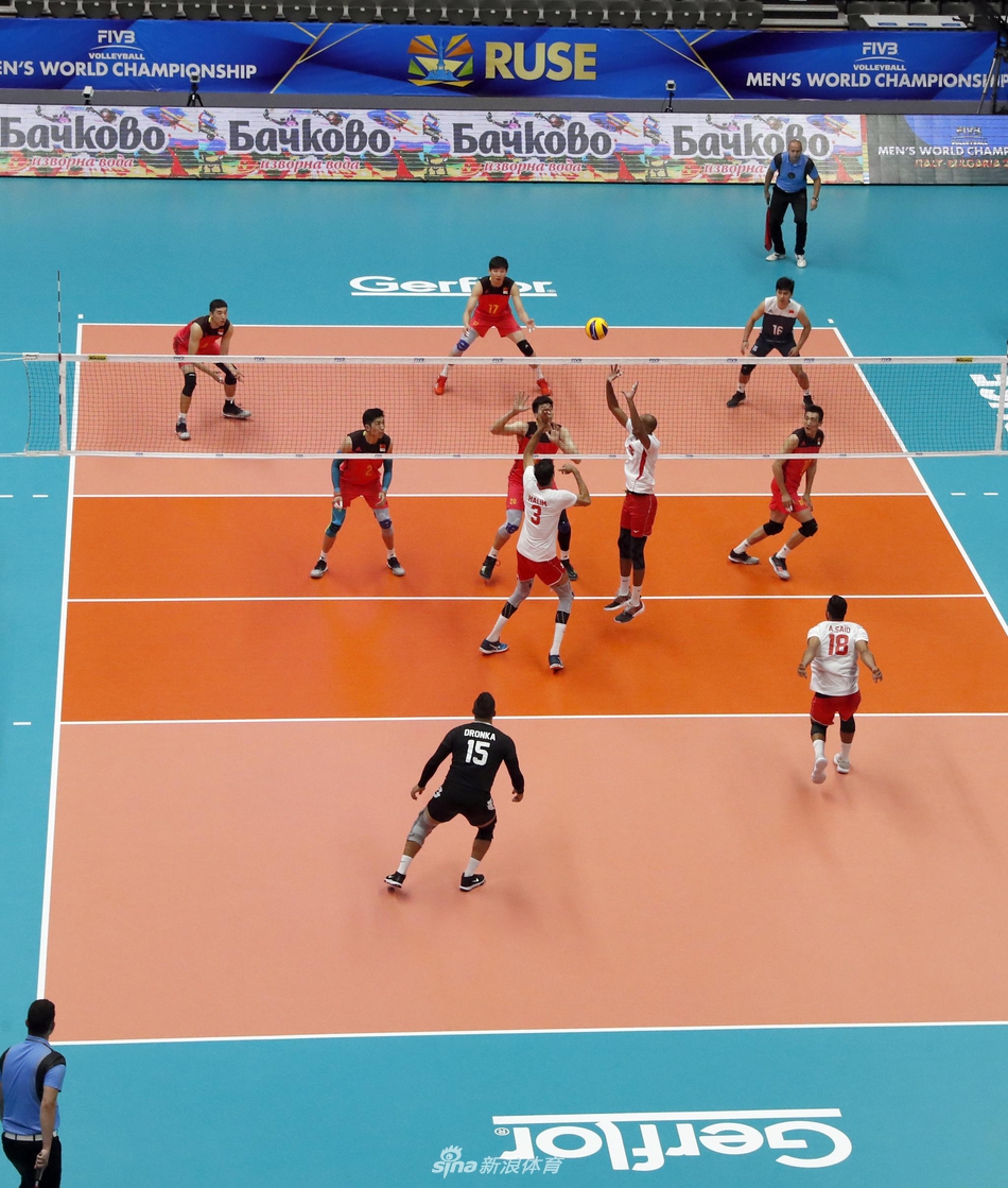 中国男排1-3埃及世锦赛四连败