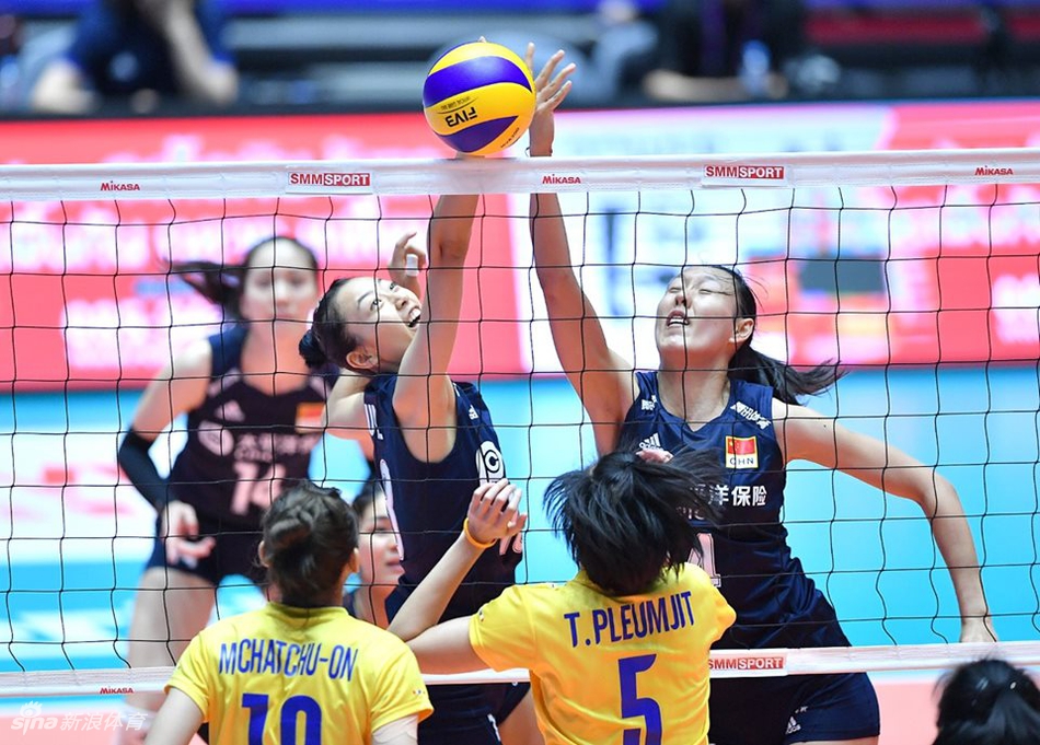 亚锦赛中国女排1-3泰国无缘决赛