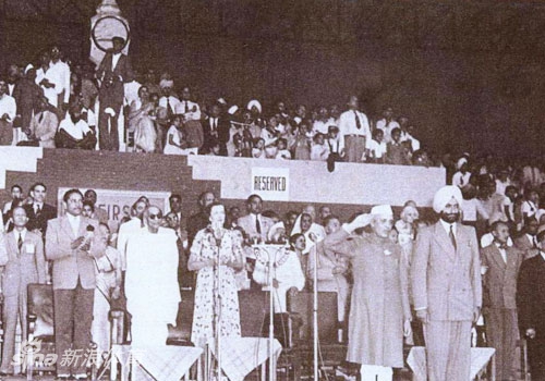 1951新德里亚运会开幕式