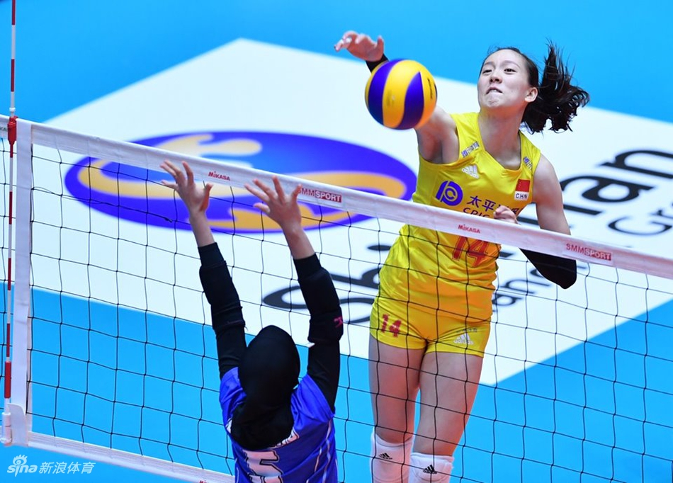 亚锦赛中国女排3-0印尼进八强
