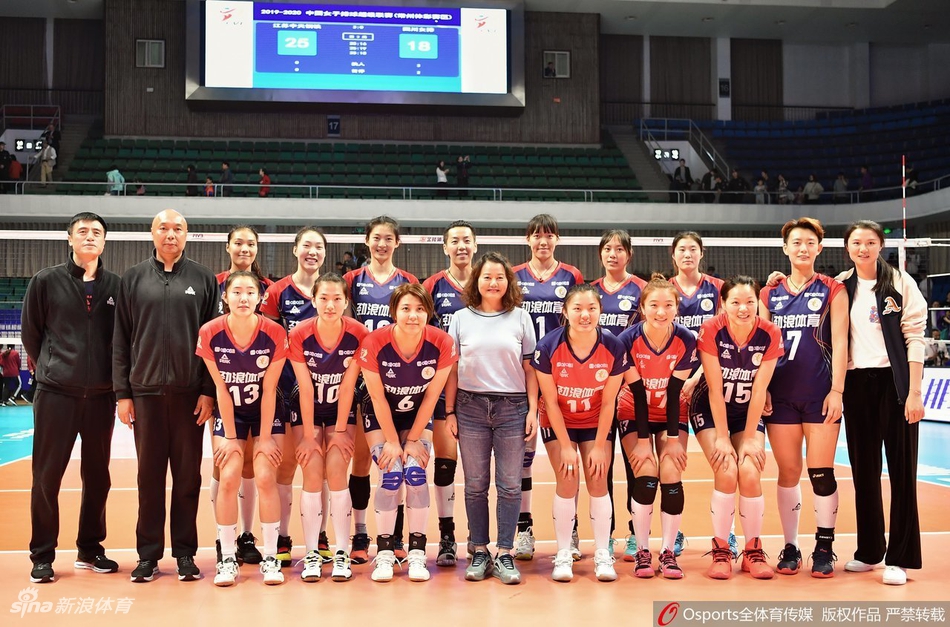 排超首轮江苏3-0四川女排