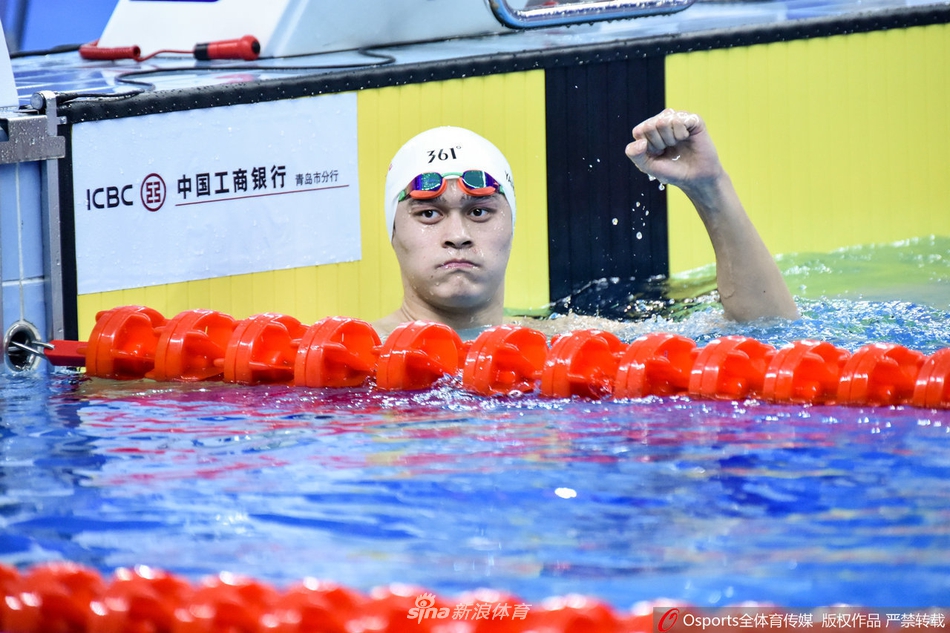 冠军赛1500米自孙杨顺晋级半决赛