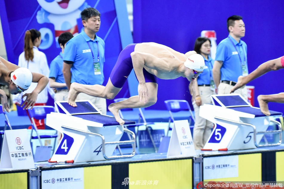 冠军赛1500米自孙杨顺晋级半决赛