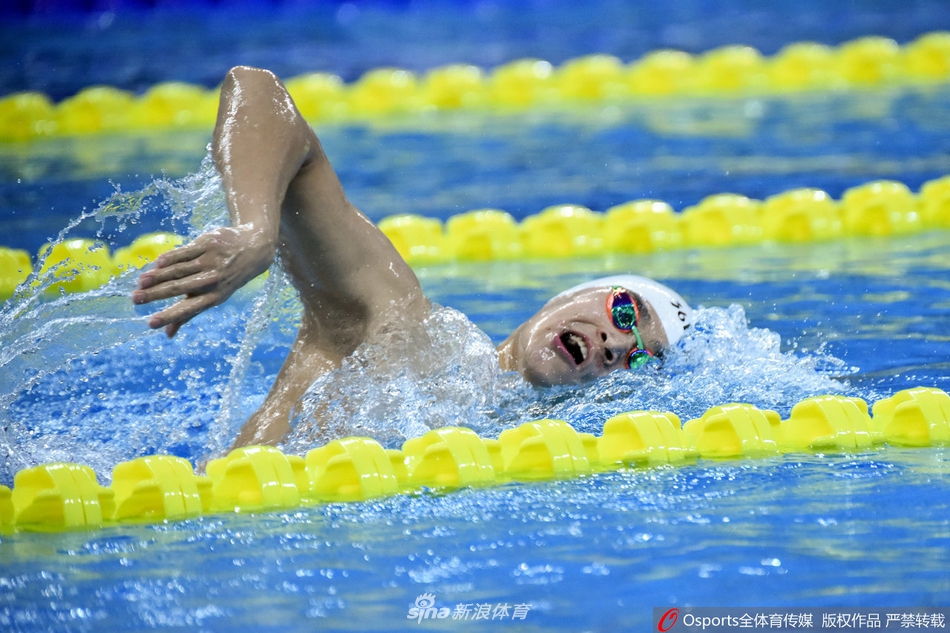 冠军赛1500米自孙杨顺晋级半决赛