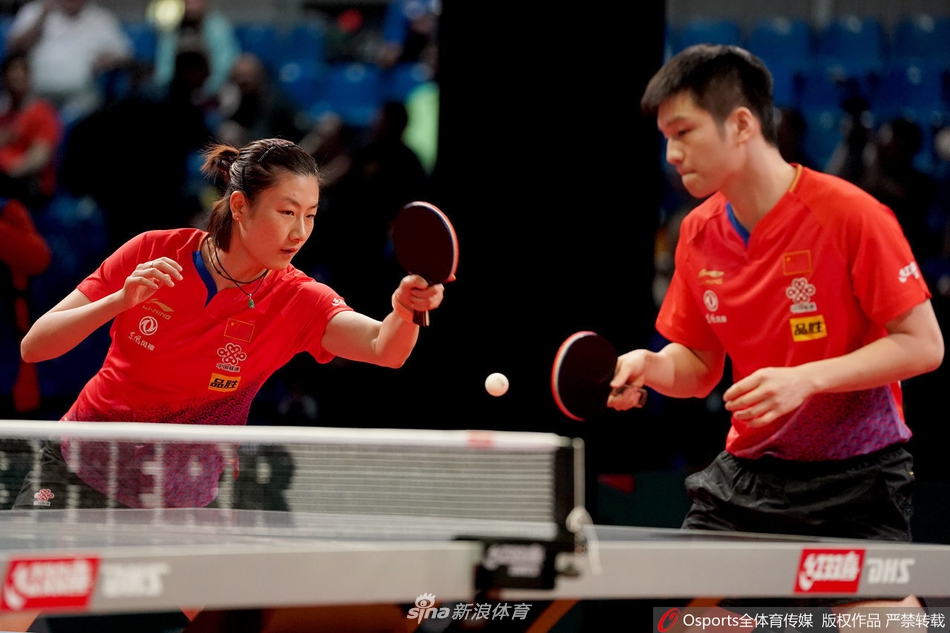 世乒赛丁宁/樊振东进混双正赛