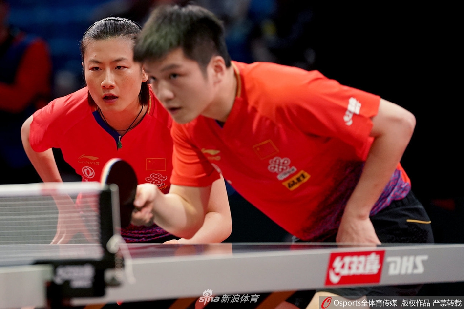 世乒赛丁宁/樊振东进混双正赛