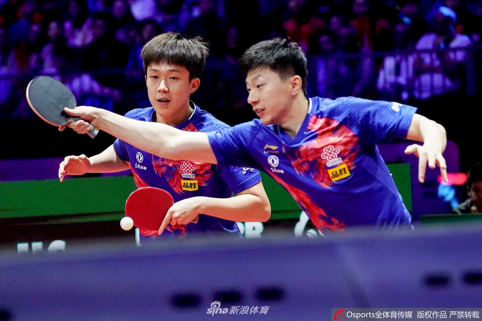 世乒赛男双马龙/王楚钦夺冠