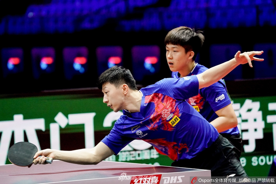 世乒赛男双马龙/王楚钦夺冠