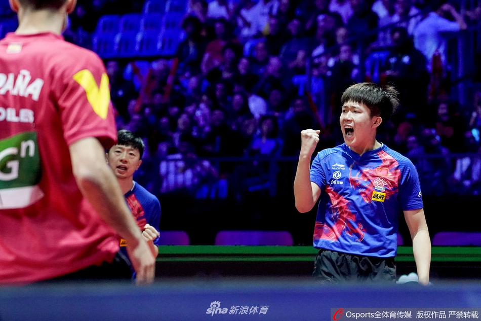 世乒赛男双马龙/王楚钦夺冠