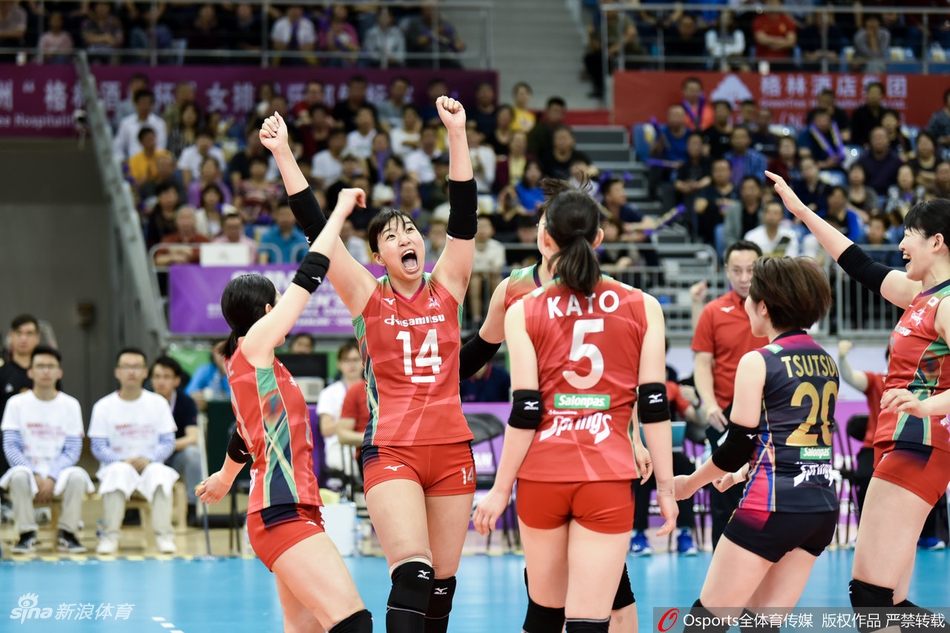 2019女排亚俱杯天津3-0日本进决赛