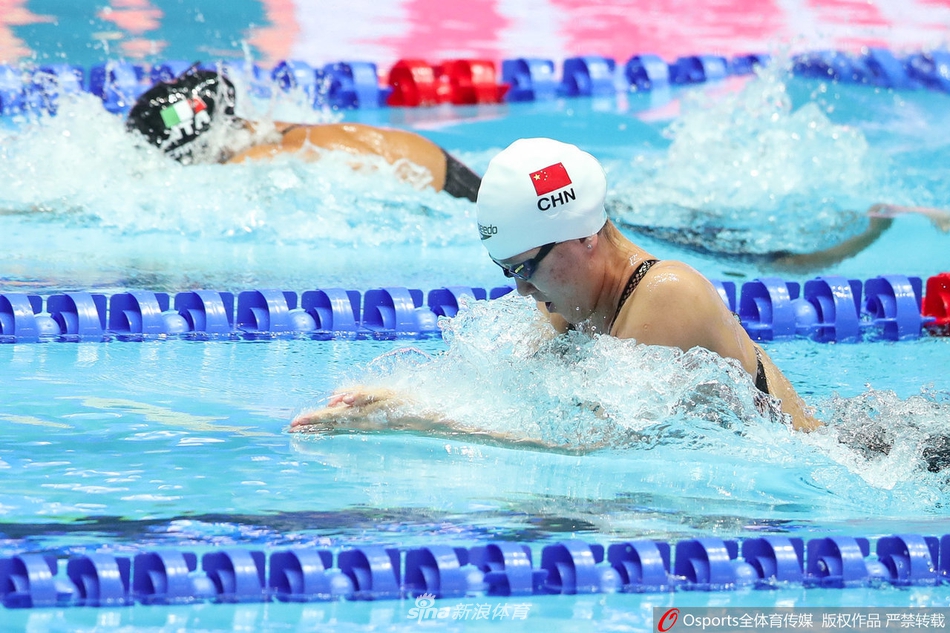 世锦赛200蛙叶诗文预赛第10晋级