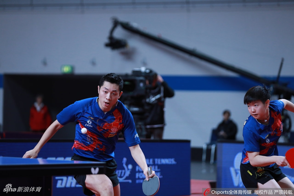 德乒赛许昕/孙颖莎3-1水谷隼/伊藤进四强