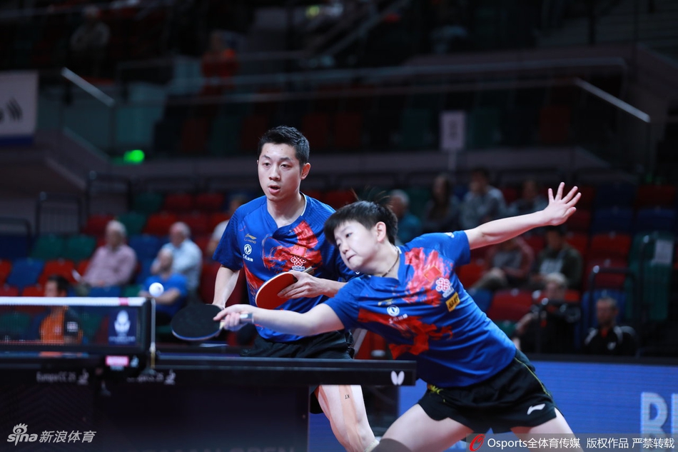 德乒赛许昕/孙颖莎3-1水谷隼/伊藤进四强