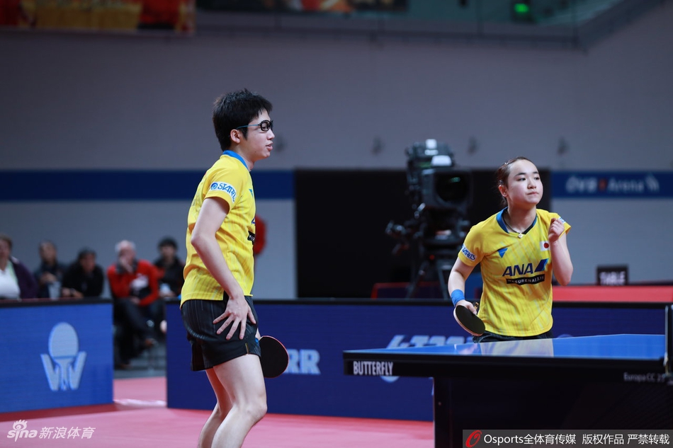 德乒赛许昕/孙颖莎3-1水谷隼/伊藤进四强