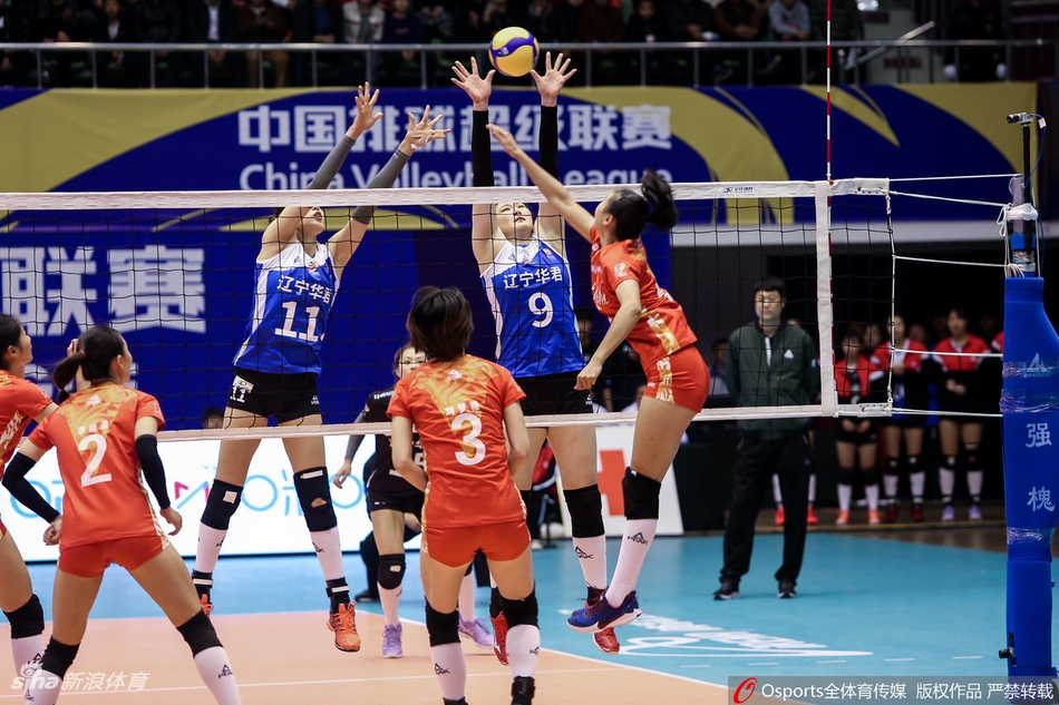 排超联赛辽宁女排3-1逆转云南