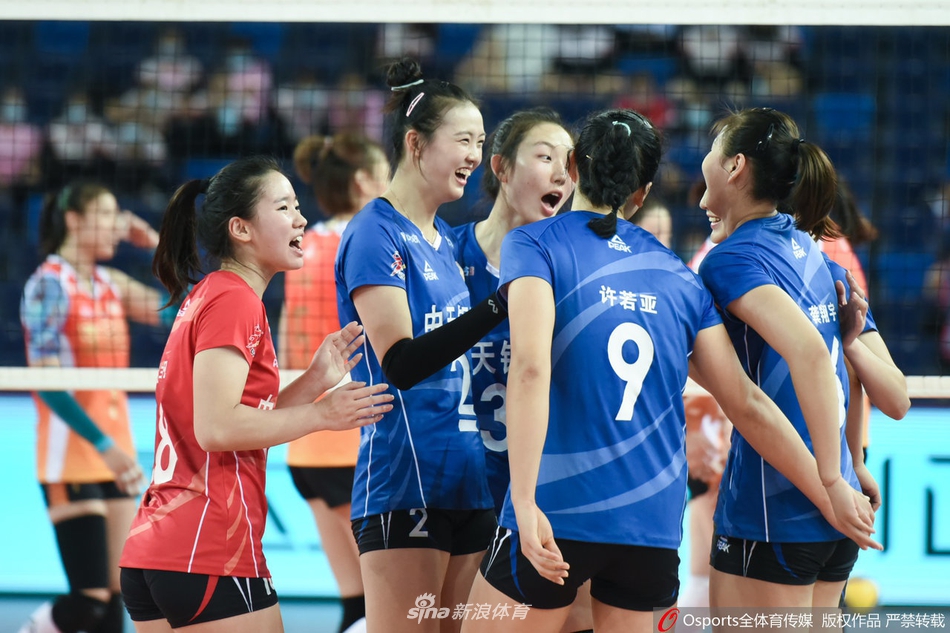 朱婷出战!排超天津女排2-3江苏女排