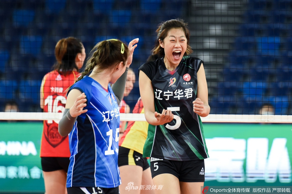 排超上海女排3-2绝地逆转辽宁