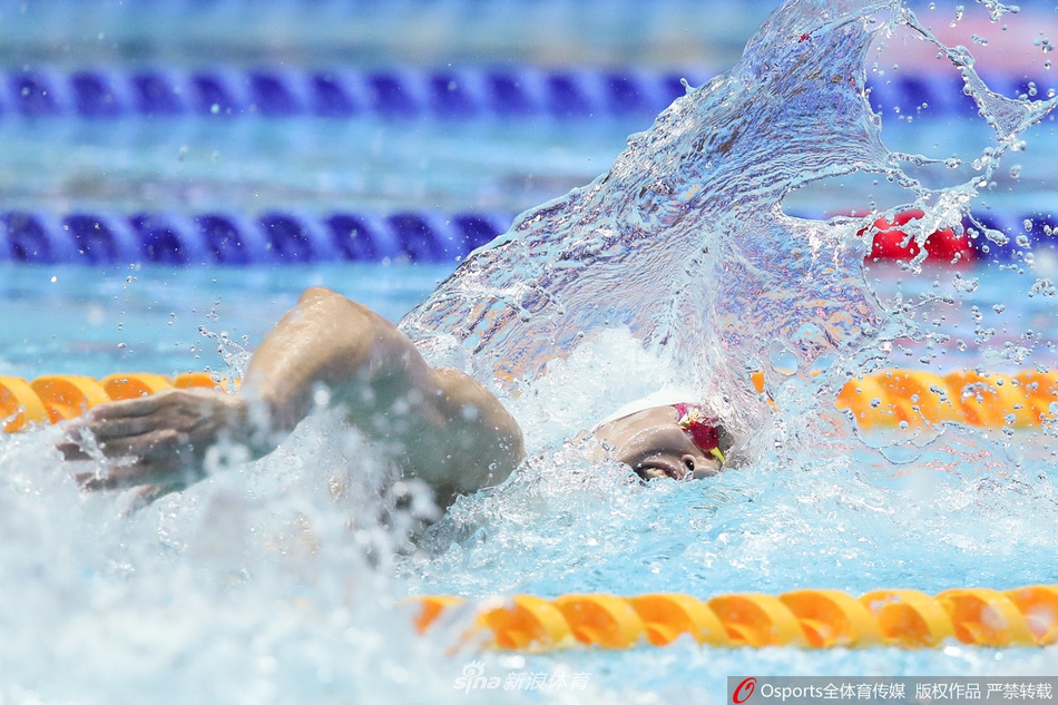 世锦赛男子200自孙杨半决赛第二