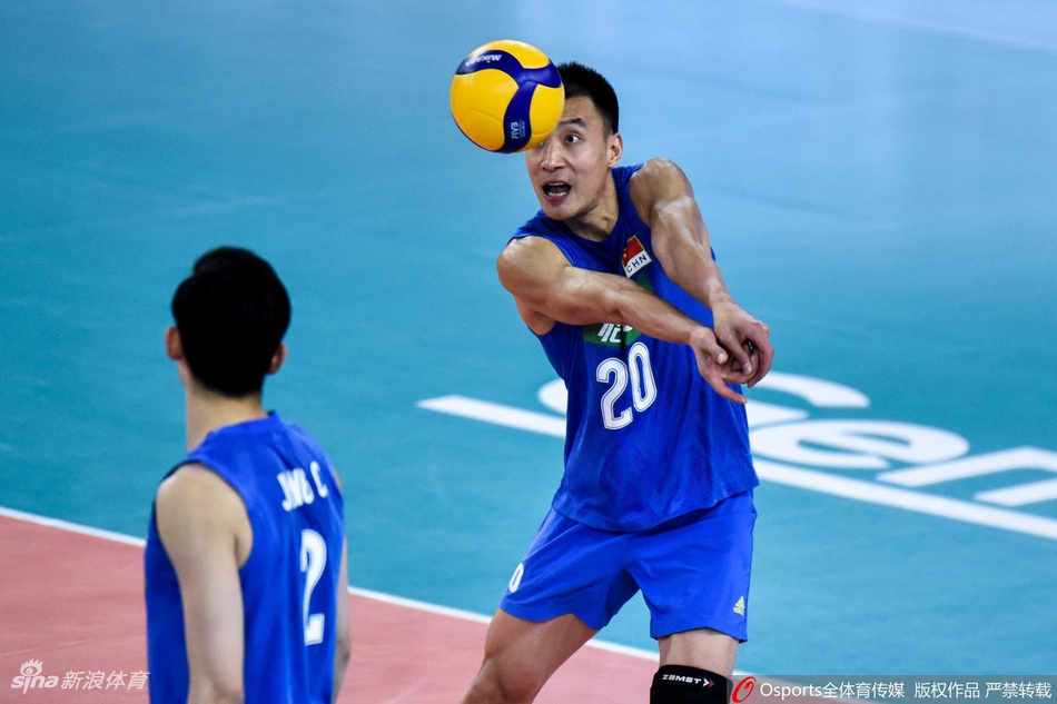 奥运资格赛中国男排3-2中国台北