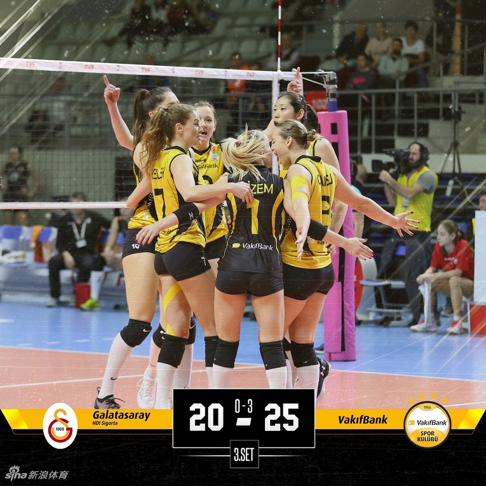 朱婷17分瓦基弗双杀加拉塔萨雷