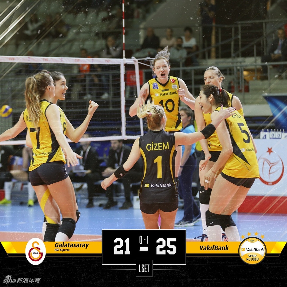 朱婷17分瓦基弗双杀加拉塔萨雷