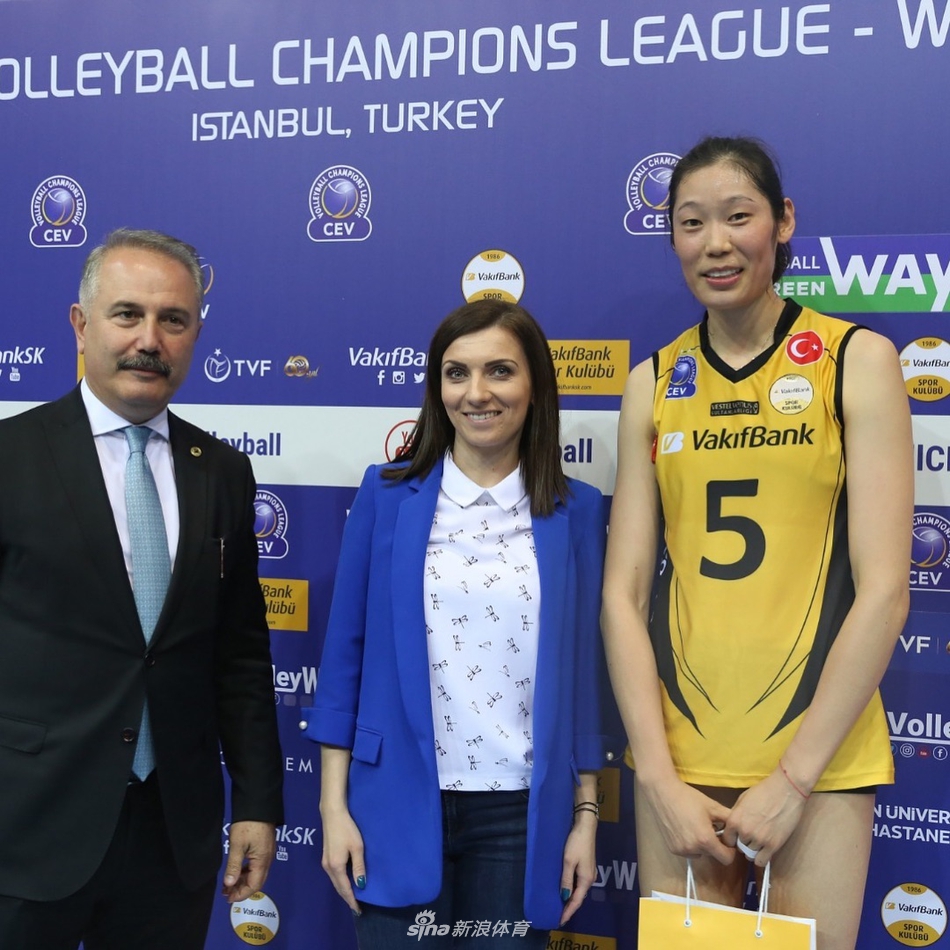 女排欧冠朱婷荣膺单场MVP