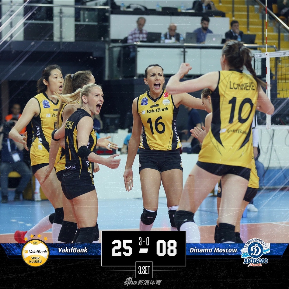 朱婷17分瓦基弗银行3-0莫斯科