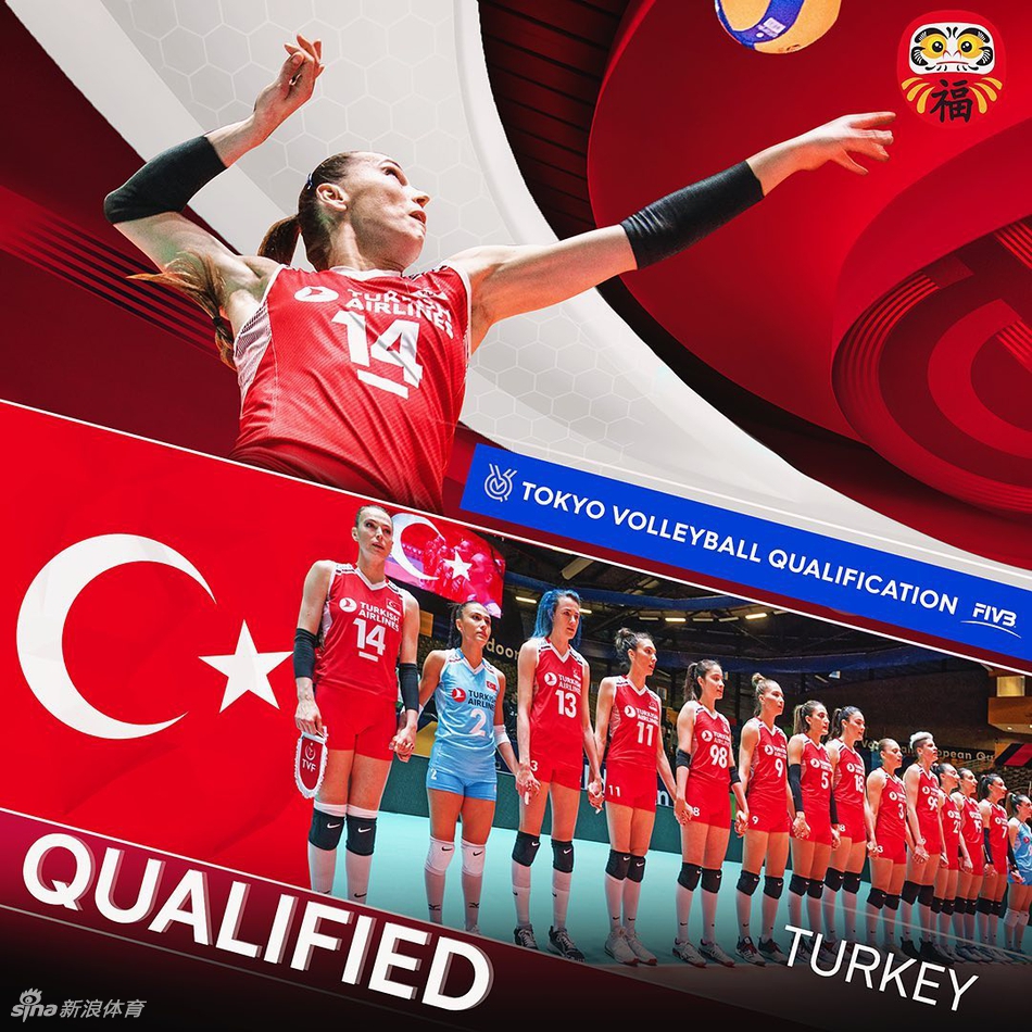 东京奥运会女排12强宣传海报