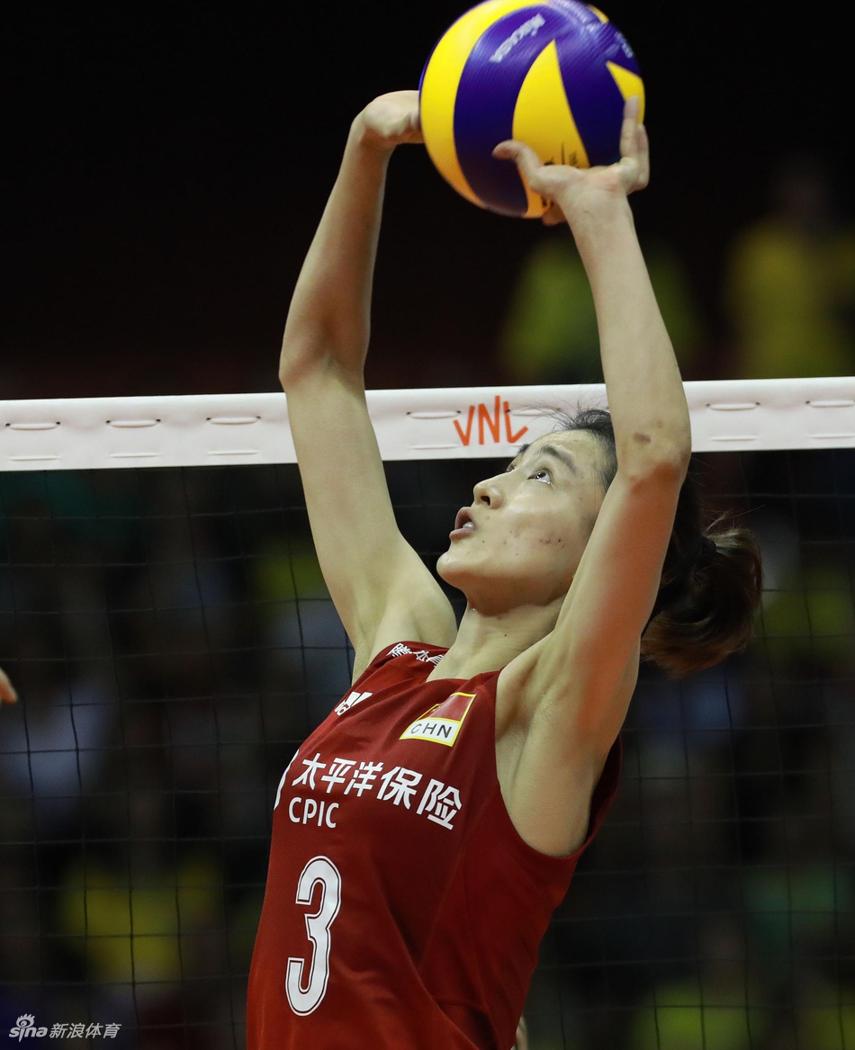 2019世界女排联赛中国0-3巴西