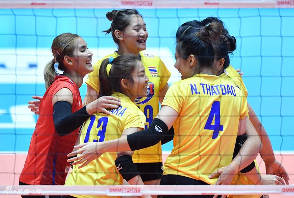 亚锦赛中国女排1-3泰国无缘决赛