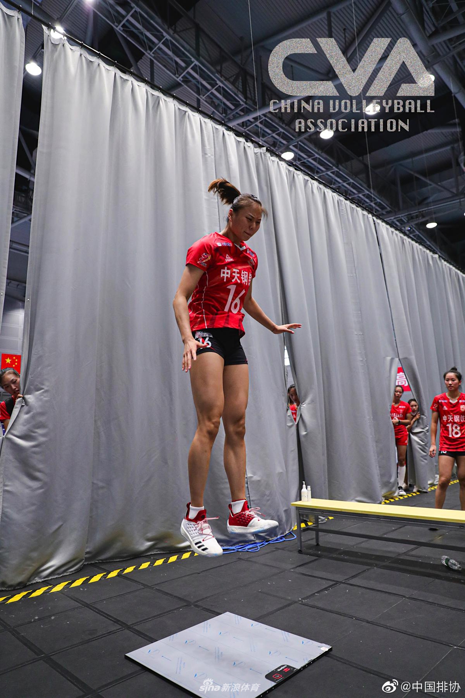 2020年女排全锦赛体能测试日