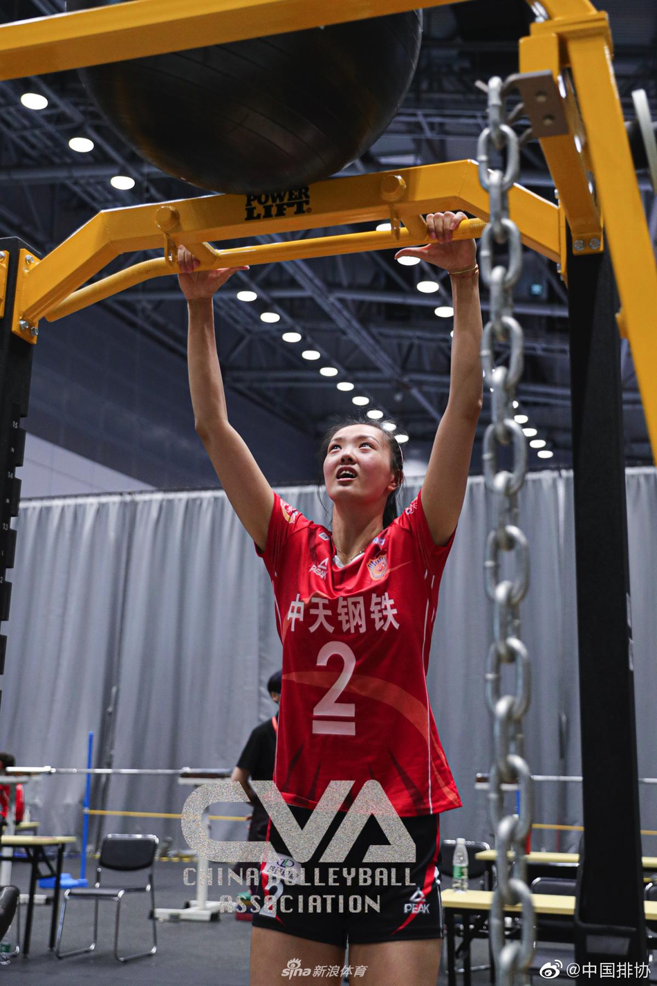 2020年女排全锦赛体能测试日