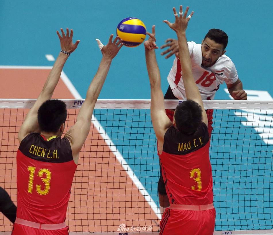 中国男排1-3埃及世锦赛四连败
