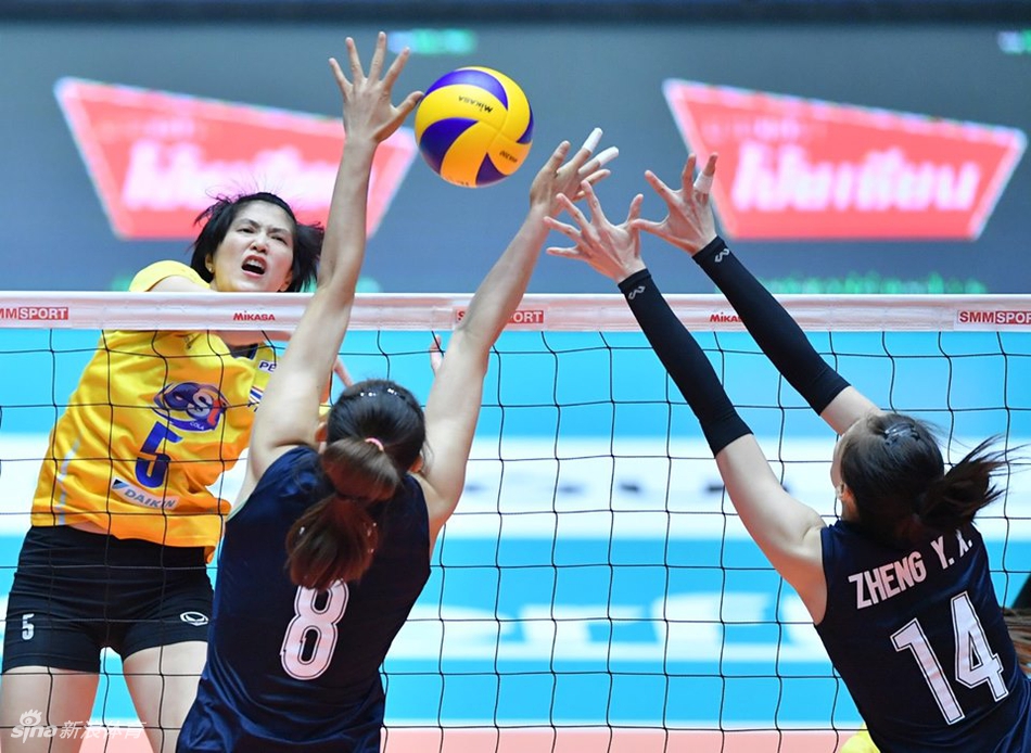 亚锦赛中国女排1-3泰国无缘决赛