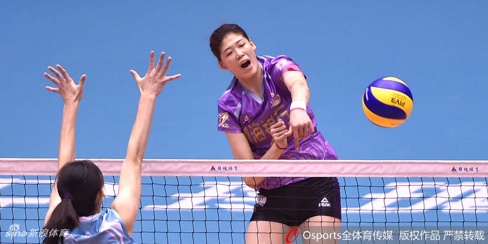 排超精英赛天津女排3-0河南女排