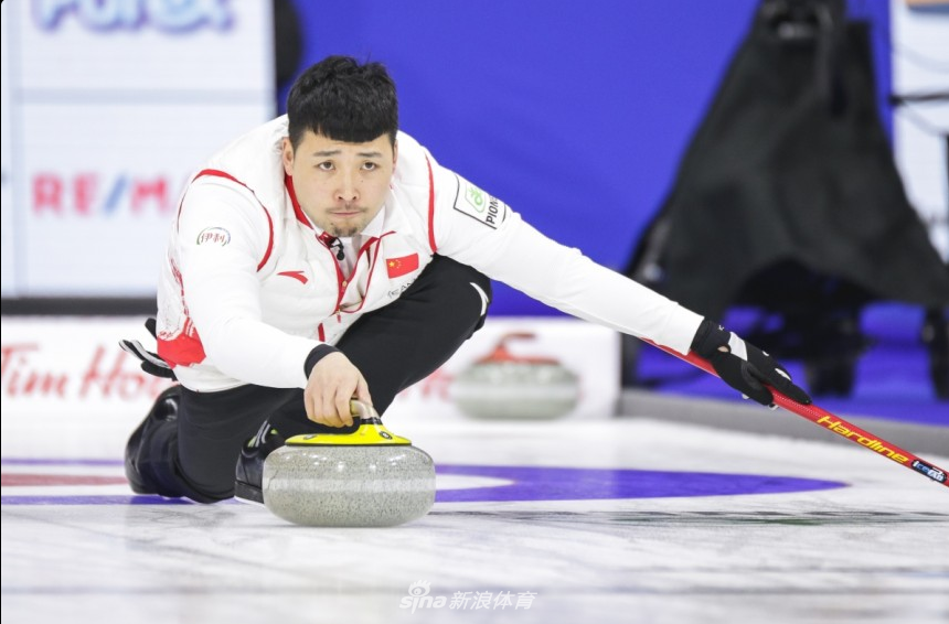 冰壶世锦赛中国男队惨遭四连败