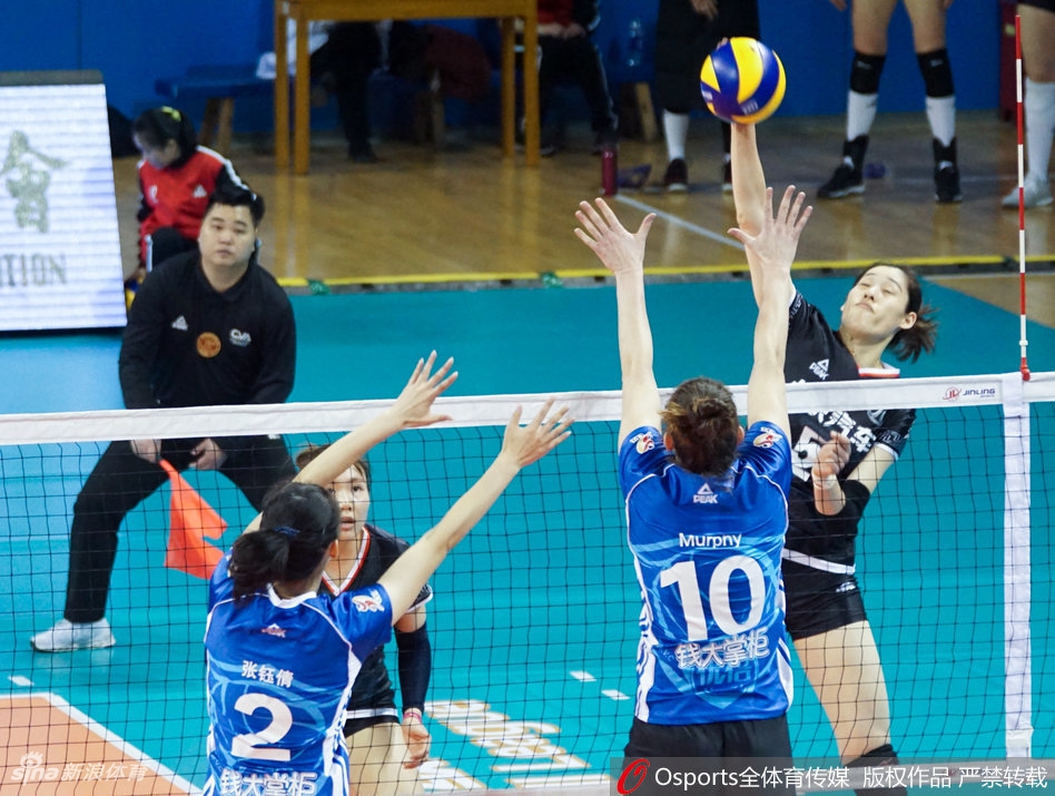 排超八强战上海女排2-3北汽女排