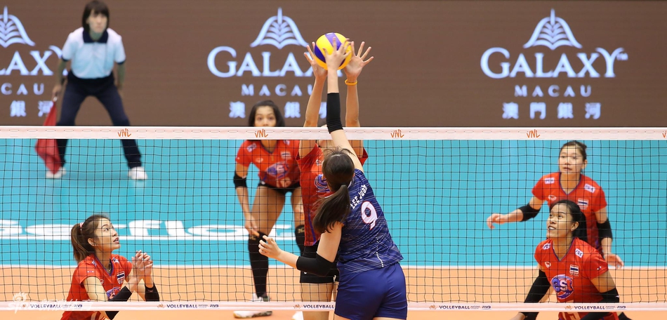 世界女排联赛泰国女排3-1韩国