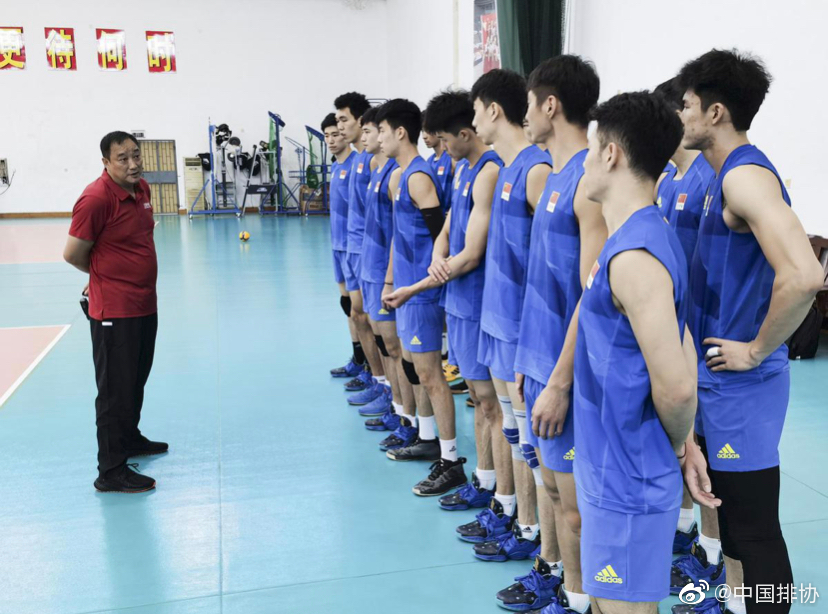新一届中国男排国家队首训图集